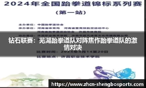 钻石联赛:芜湖跆拳道队对阵焦作跆拳道队的激情对决